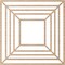 Ekena Millwork Raven Wood Fretwork Pierced Ceiling Medallion, Alder, 18"OD x 6 5/8"ID x 1/4"T CMWP18X18X0250RAAL - alternate 3